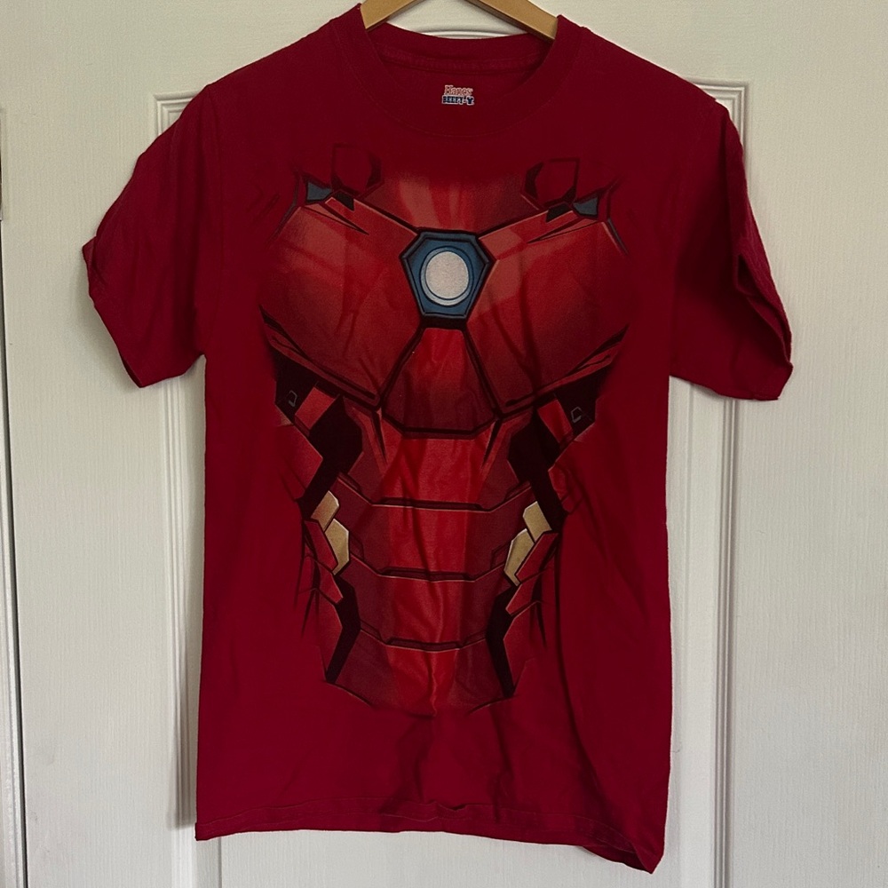 Marvel Red Iron Man Armor Tee